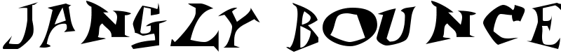 Jangly Bounce Font