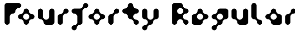 Fourforty Regular Font