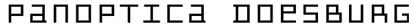 Panoptica Doesburg Font