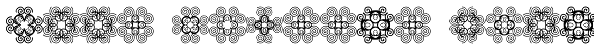 Anns Crosses Nine Font