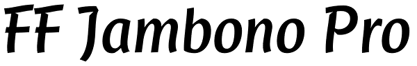 FF Jambono Pro Font