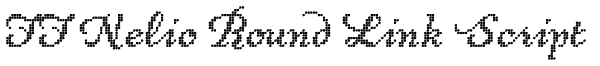 FF Nelio Round Link Script Font