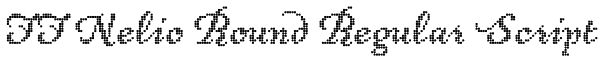 FF Nelio Round Regular Script Font