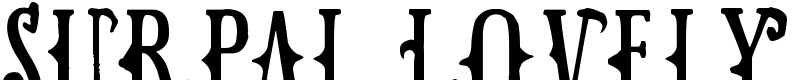 Surpal Lovely Font