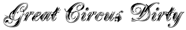 Great Circus Dirty Font