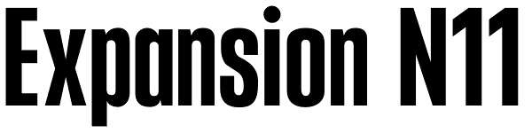 Expansion N11 Font