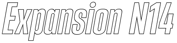 Expansion N14 Font