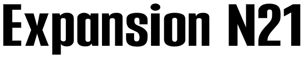 Expansion N21 Font