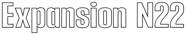Expansion N22 Font