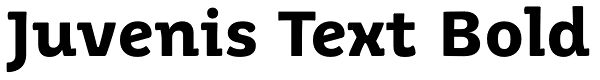 Juvenis Text Bold Font