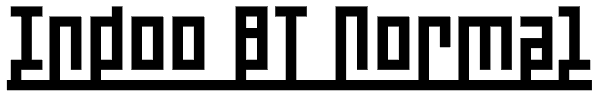 Indoo BT Normal Font