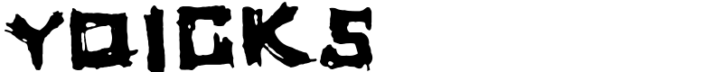 yoicks Font