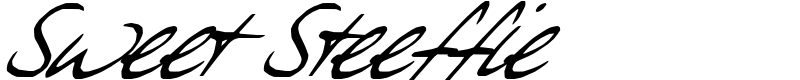 Sweet Steeffie Font