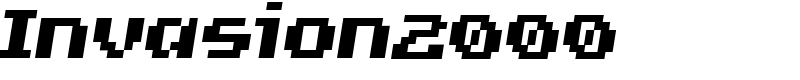 Invasion2000 Font