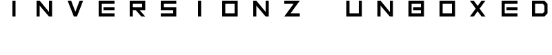 Inversionz Unboxed Font