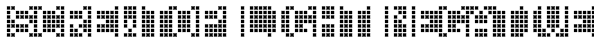 Screwtop Light Negative Font