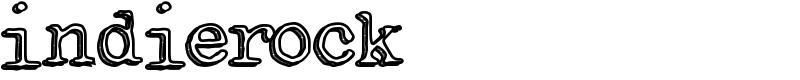 IndieRock Font