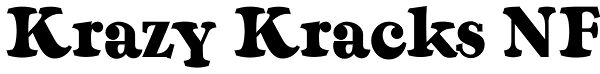 Krazy Kracks NF Font