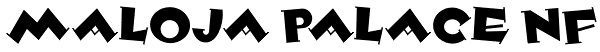Maloja Palace NF Font