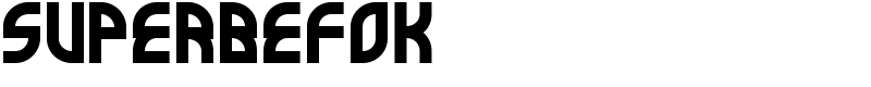 SuperBefok Font