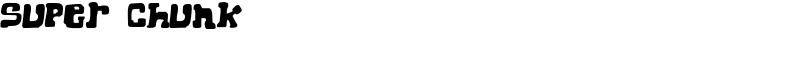 Super Chunk Font