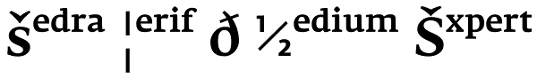 Fedra Serif B Medium Expert Font
