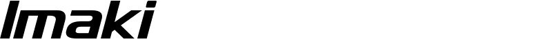 Imaki Font