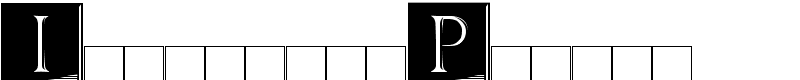 ImperatorPlaque Font