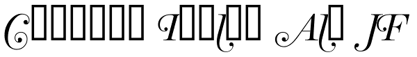 Cavetto Italic Alt JF Font