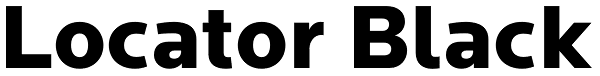Locator Black Font