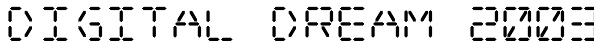 Digital Dream 2003 Font