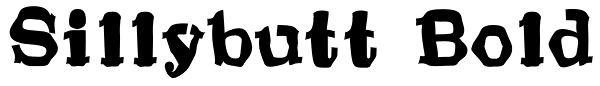 Sillybutt Bold Font
