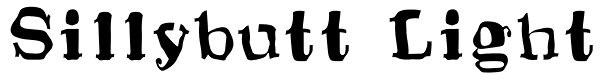 Sillybutt Light Font