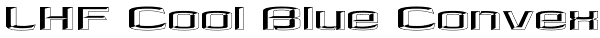 LHF Cool Blue Convex Font