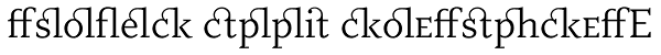 Eplica Book Alternates Font