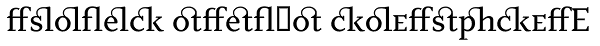 Eplica Medium Alternates Font