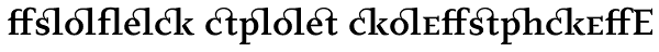 Eplica Bold Alternates Font
