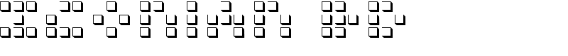 Iconian 3D Font