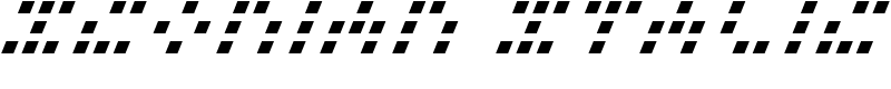 Iconian Italic Font