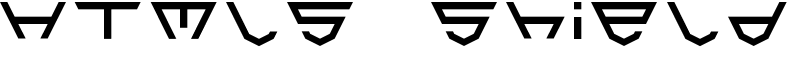 HTML5 Shield Font