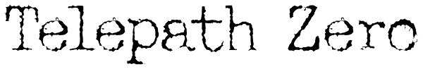 Telepath Zero Font