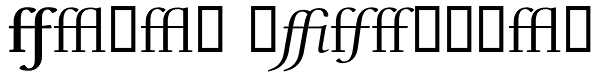 Belen Ligatures Font