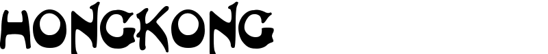 HongKong Font