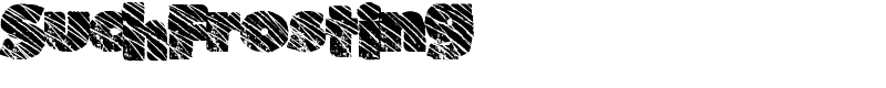 SuchFrosting Font