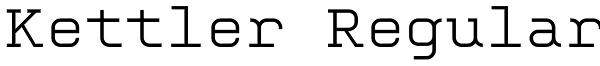 Kettler Regular Font