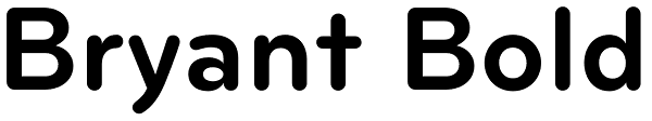 Bryant Bold Font