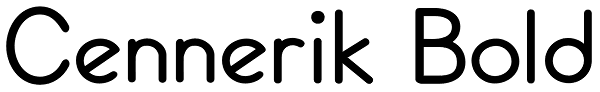 Cennerik Bold Font