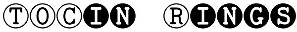 TOCin Rings Font