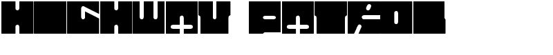 HIGHWAY PATROL Font
