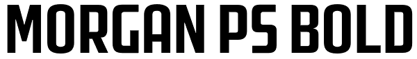 Morgan Ps Bold Font